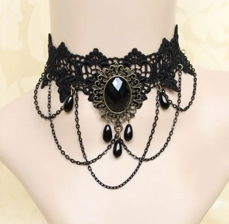 Imagen de producto de: Collar Nocturna Encaje