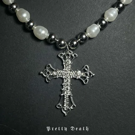 Imagen de producto de: Collar Cruz de Perlas