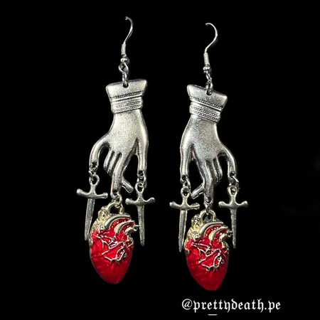 Imagen de producto de: Aretes Espada de Corazones